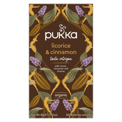 Pukka Licorice & Cinnamon 20 Tea sachets